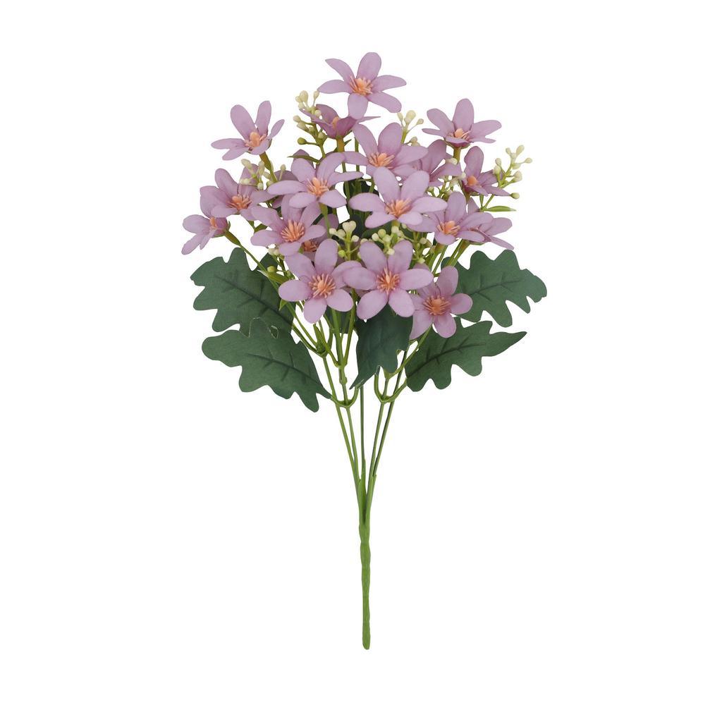 Artificial Flower Silk Hydrangea Bouquet With Stem
