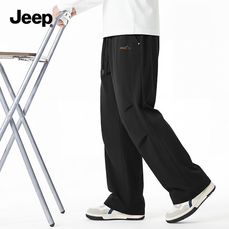 Jeep Мужские летние быстросохнущие повседневные и спортивные брюки