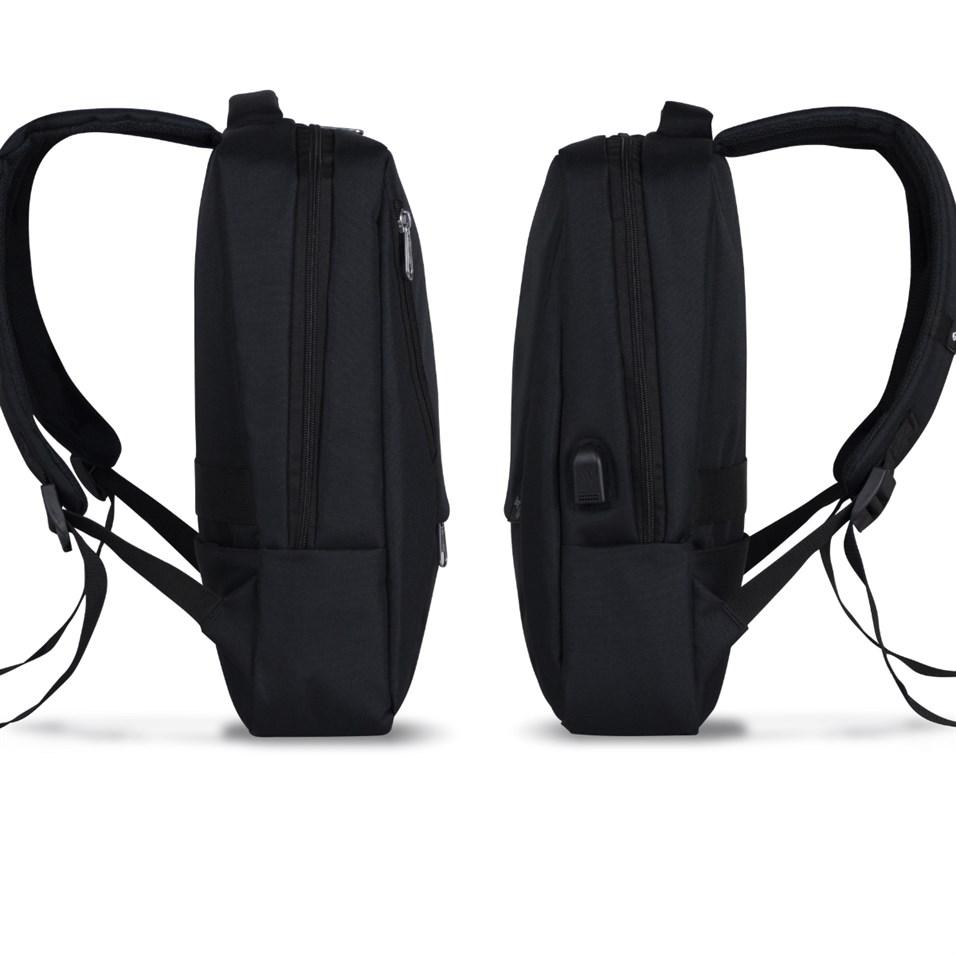 Тонкий рюкзак Smart Bag для ноутбука с USB-разъемом для зарядки