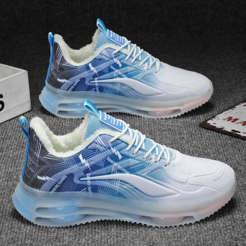 Мужские кроссовки для бега в уличном стиле с флисовой подкладкой