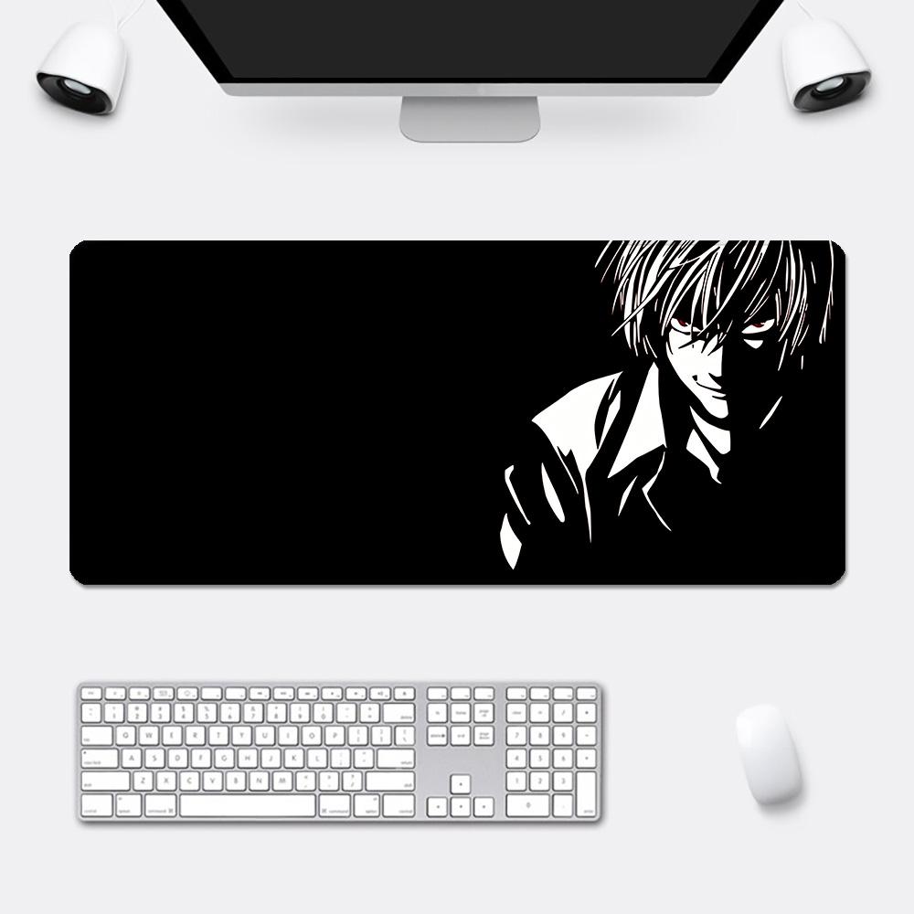 Comics Deaths Notes Anime Mousepad HD Printing Computer Gamers Locking Edge Nonslip Mouse Pad XXLxcm Keyboard PC Desk Pad