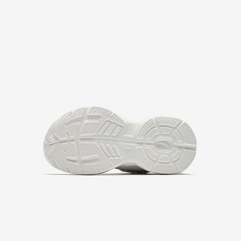 Anta Kids Synthetic Leather Fabric Trendy Fashion Comfortable Versatile Breathable Lightweight Shock Absorbing Low Top Kids Running Shoes A12439952H-7