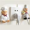 Creative Cartoon Power Cord Socket Storage Rack Plug Cute Creative Hook Stick Hook