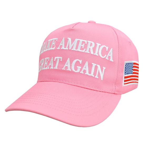 1/2 шт. бейсболка Трампа с вышитыми буквами и длинными полями MAGA 2024 президентская избирательная кампания с рисунком американского флага митинги вечеринки унисекс кепка