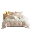 Pure cotton four-piece set, cotton long-staple cotton satin high-density jacquard four-piece set of pure cotton bedding