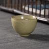 Longquan Celadon Hand-Carved Teacup