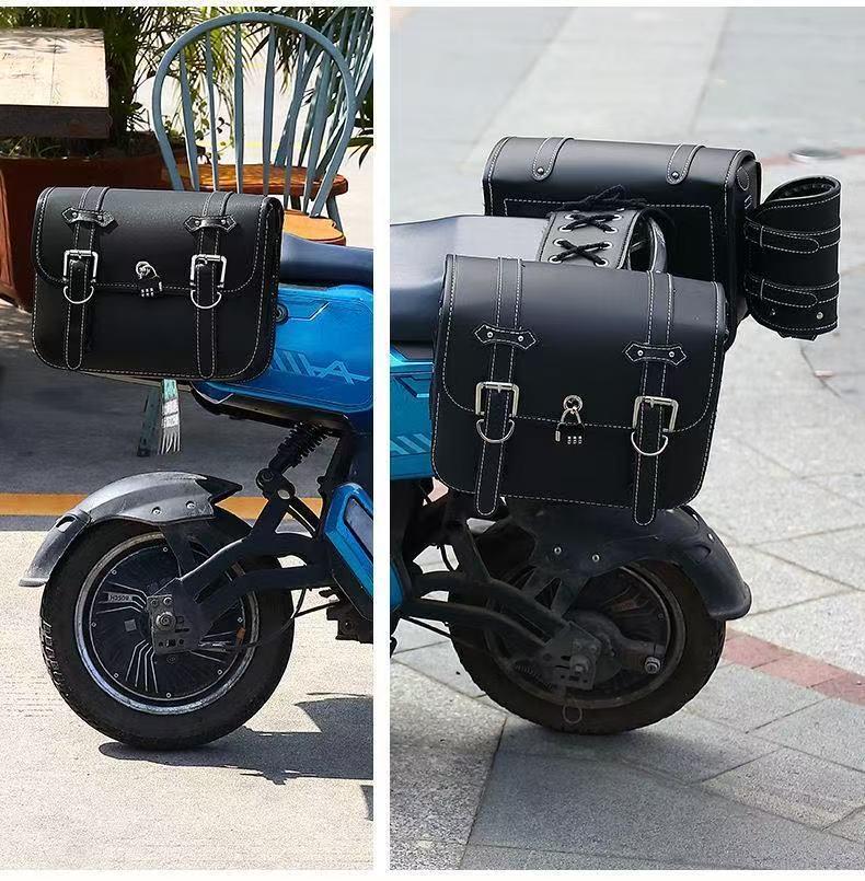 Боковая сумка для мотоцикла Harley: Универсальный, Водонепроницаемый, Защита от солнца