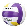 Волейбол Размер 5 Фиолетовый Желтый Белый ПВХ Для Тренировок в Помещении и на Открытом Воздухе Для Начинающих Подростков
