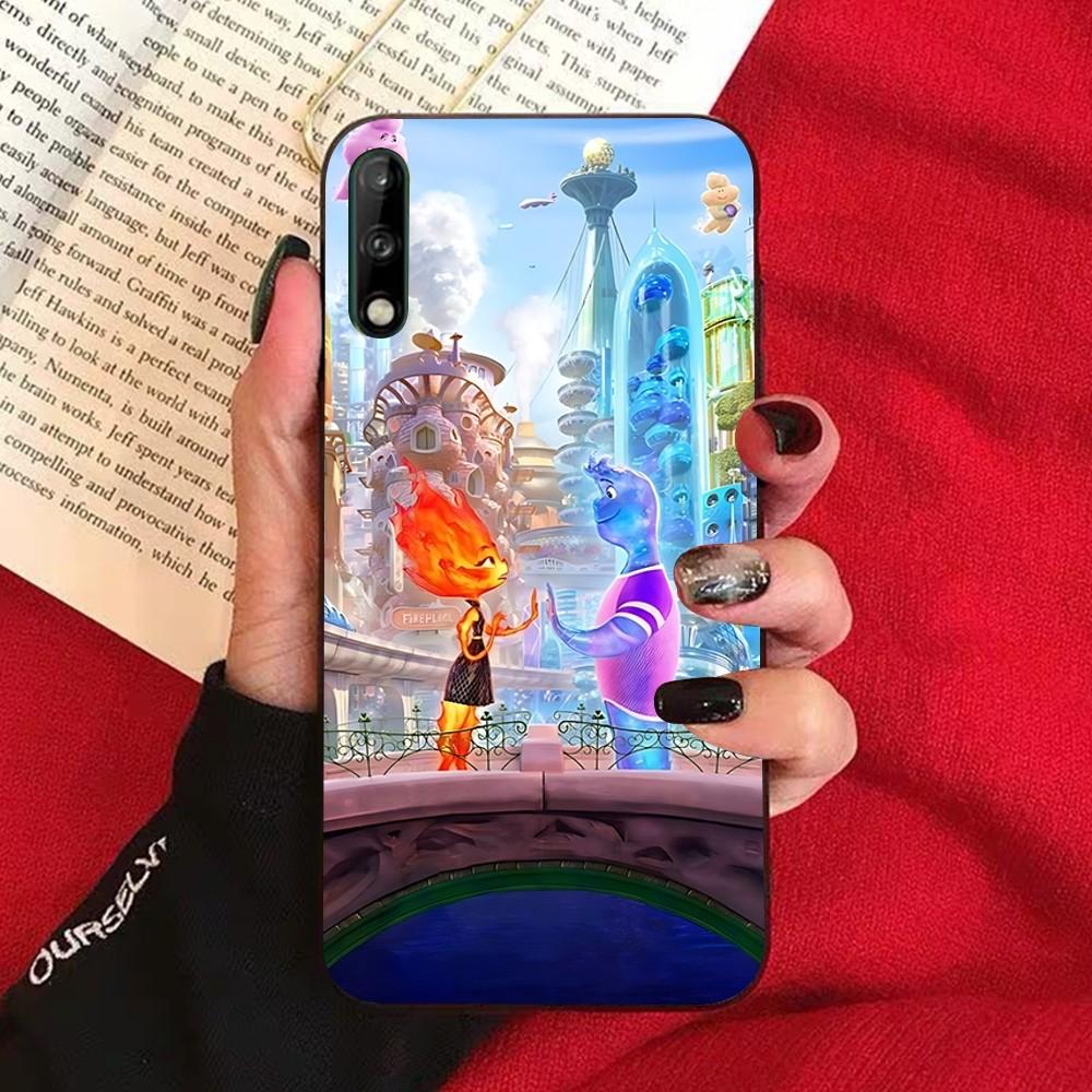 Hit Animated Film E-ELEMENTAL Phone Case For Huawei Honor 10 Lite 9 20 7A 9X 30 50 60 70 Pro Plus Soft Silicone Cover