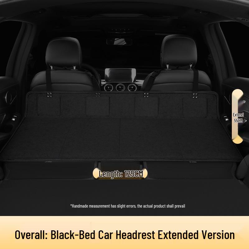 Матрас для путешествий в автодоме с подголовником для багажника и заднего сиденья автомобиля