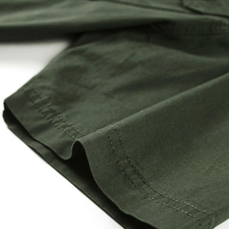 Мужская рубашка из 100% хлопка, однотонные рубашки-карго с несколькими карманами, модные уличные повседневные рубашки с короткими рукавами для мужчин, новые большие размеры M-8XL