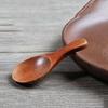 Cooking Tools Natural Condiment Scoop Coffee Tea Sugar Spoon Small Mini Salt Wood Spoons