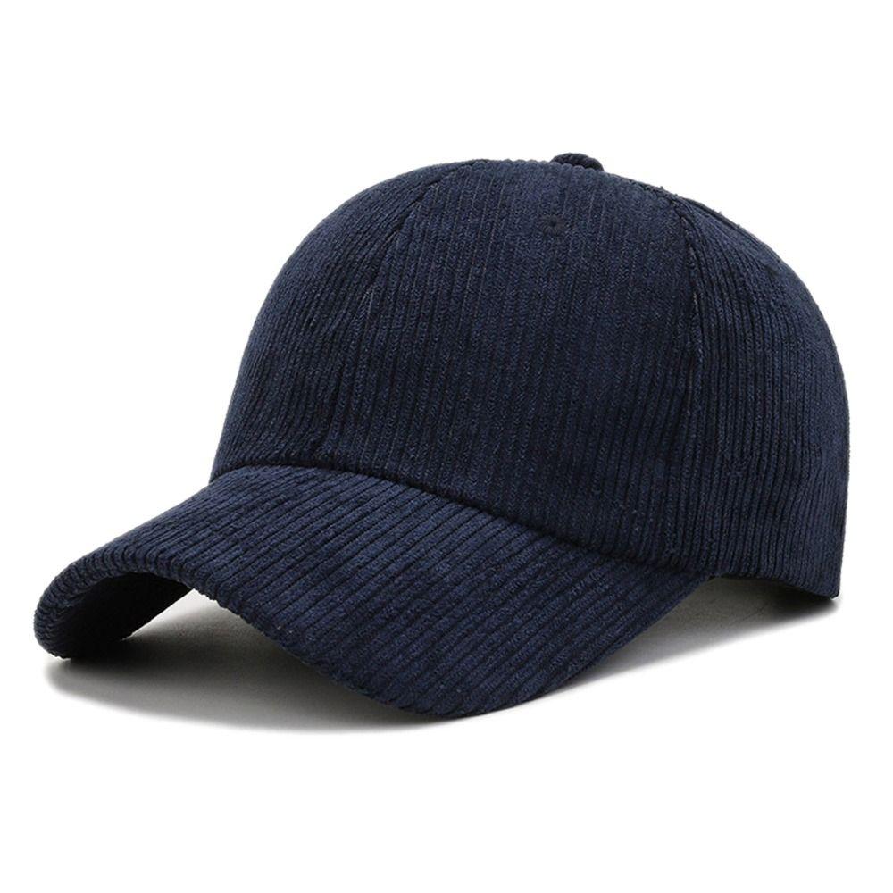 Unisex Women Men Outdoor Sun Hat Baseball Hat Corduroy Baseball Cap Adjustable