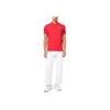 Polo Ralph Lauren SS23 Animal Pattern Straight Fit Short Sleeve Polo Shirt Men tops Bright-Red 710900614-002