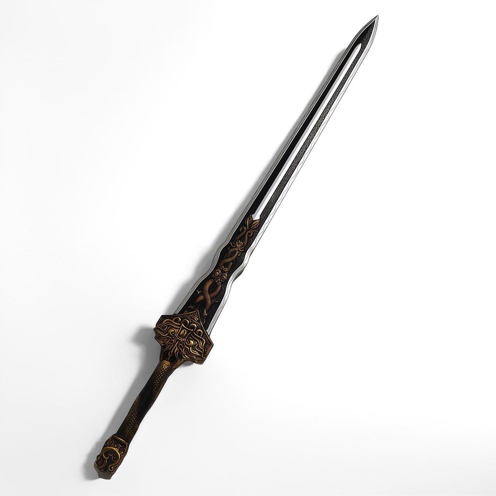 Yue Wang Sword & Kanglong Whip - Antique COS Props for Film and TV Shoots