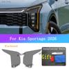 Для Kia Sportage NQ5 2026 Черная защитная пленка для передней фары, прозрачная пленка от царапин на передний фонарь, накладка на стойку BC
