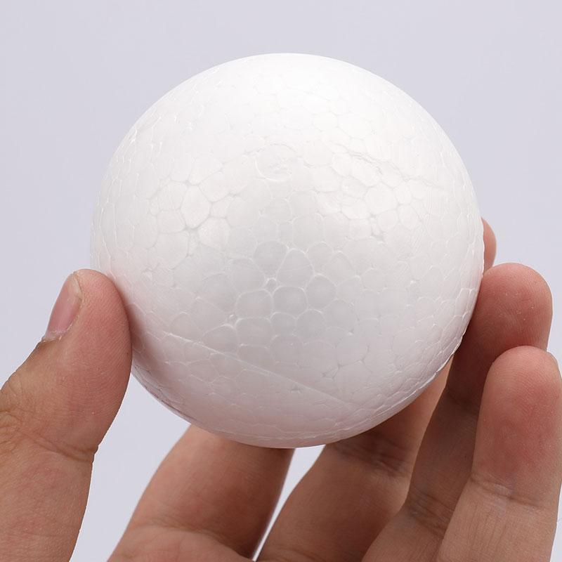 10Pcs Diy Party Ball Spheres Decoration 70Mm Polystyrene Styrofoam Foam