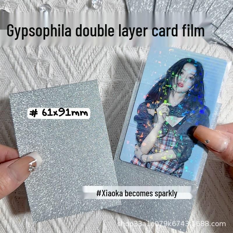 Прозрачная пленка CPP с 20 карманами для карточек 3-дюймового альбома и 6-дюймовых карточек Polaroid