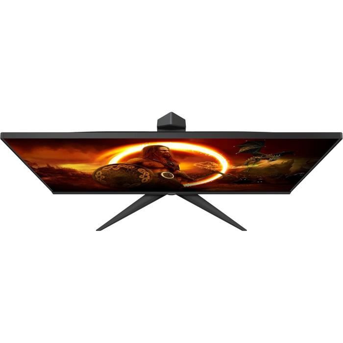 AOC Gaming 27G2 - Moniteur FHD 27 Pouces,144 Hz,1 ms,HDMI,DisplayPort,Free-Sync Noir/rouge