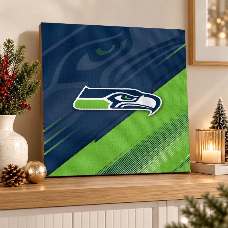 Seattle Seahawks Diamond Painting Kit 5D Full Drill DIY Diamond Mosaic Wall Art Home Decor