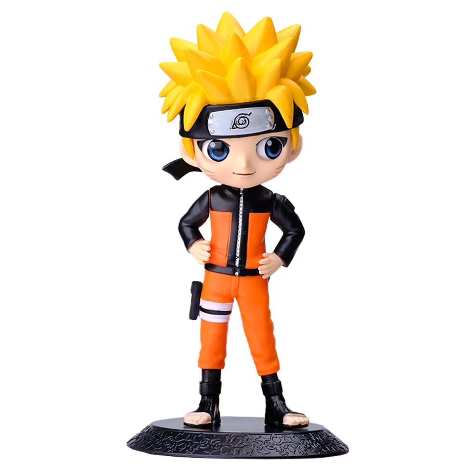 Naruto Anime Figure Shippuden Uchiha Sasuke Hatake Kakashi Namikaze Minato Action Figure Collection Model Toys Gifts