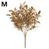 1 шт. Искусственное растение Свадебное декоративное Золотое Серебряное DIY Аксессуары Искусственный цветок Домашний декор KTY