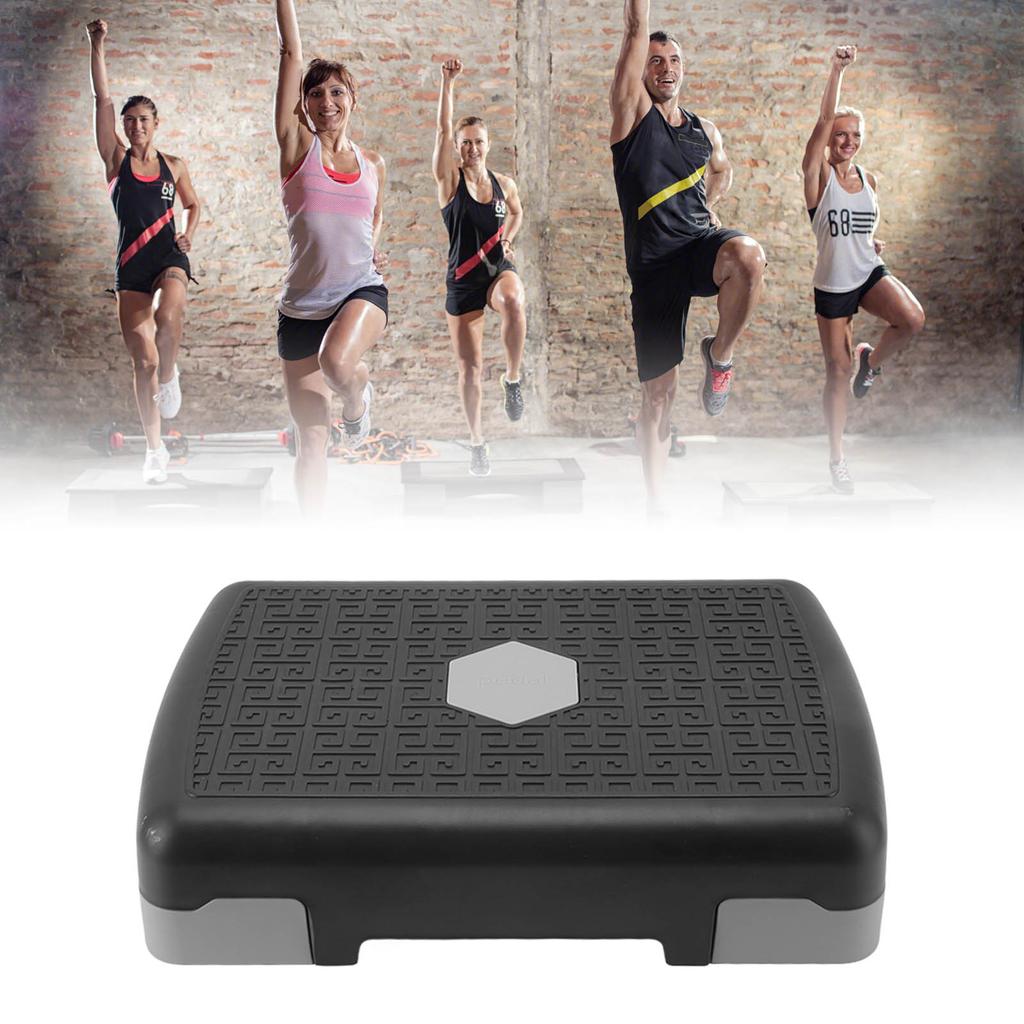 Аэробная фитнес-доска для танцев и йоги, спортивная противоударная, препятствующая скольжению, штабелируемая платформа