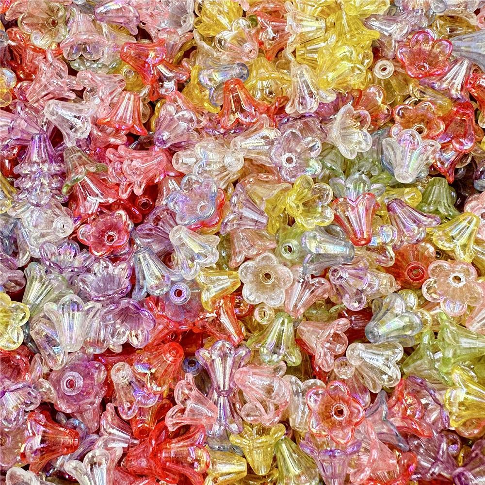 200 шт. серьги DIY акриловые браслеты «Утренняя слава» ожерелье 12*11,5 мм свободные бусины для изготовления ювелирных изделий, аксессуары, аксессуары