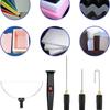 10 Piece Stainless steel Foam Cutting Set  Polystyrene Foam Cutting Pen Electric Handicraft Heating Styrofoam Cutting Knife