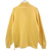 PEARLY GATES golf Long sleeve half button trainer L Yellow Back brushed Men's Used