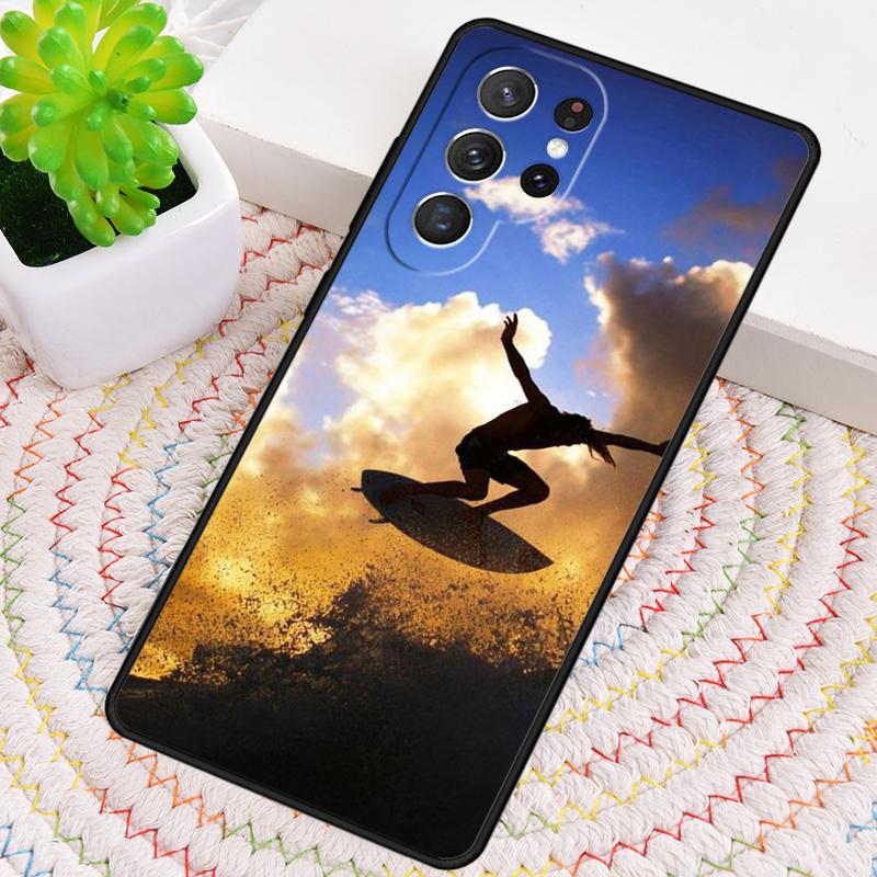 Экстремальный Спорт Серфинг Пляж Чехол для Телефона для Samsung Galaxy note 10 pro S26 Ultra S23 S24 FE S25 S21 S22 PLUS ударопрочный Чехол