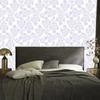 Wallpaper Flowers background white, center white for Living Room and Bedroom 50x1000