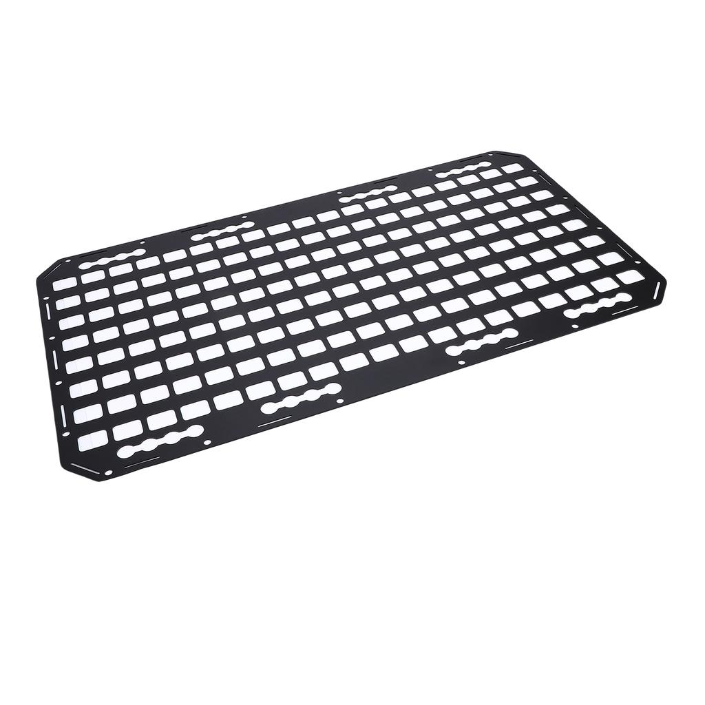 Алюминиевая боковая панель Molle для кузова грузовика 17x30x0,08 дюйма, система стеллажей с панелью Molle для кузова пикапов, внедорожников, седанов, грузовиков, автодомов