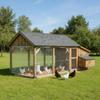 250 g/m² PVC Clear Tarpaulin, Transparent Waterproof Heavy Duty Clear PVC Tarp