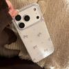 3D Бантик Блестящий Чехол Для Телефона Для iPhone 17 Air 16 15 14 13 12 11 Pro Max XS XR X 7 8 Plus Ударопрочный Защитный Чехол