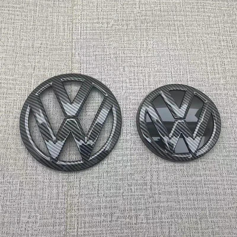 Новые Для VW VOLKSWAGEN Новые Шильдики 2 шт. Запасная Накладка Для Golf 7 MK7 2014 2015 2017 2016 Автомобиль Передняя Решетка Капота Задняя