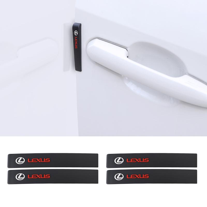 EAV3 2026 Hot Interior Stickers 6Pcs Car Anticollision Rubber Strip Door Anti Scratch Stickers For Lexus RX300 IS200 IS250 ES350 Ct20