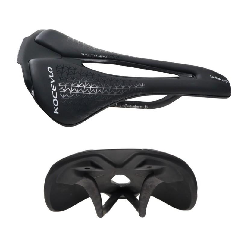 Ultra-light Carbon Bow Bike Saddle Road Mountain Bicycle Seat Cushion Hollow Soft Cycling