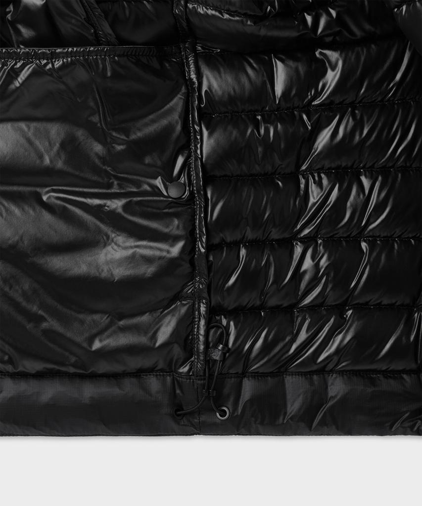 Musinsa Standard [City Leisure] Sheer Ripstop High-Neck Light Down Vest [Black]