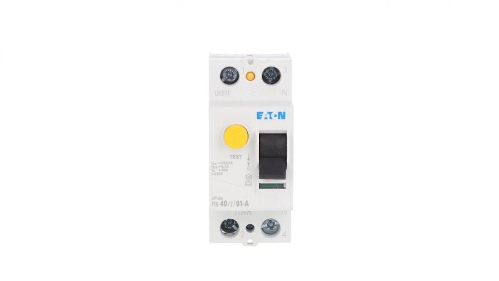 Differential Circuit Breaker 2P 40A 0.1A Type A Pf6-40/2/01-A 112925