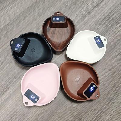 Деревянные перезаряжаемые весы Точные кухонные весы для продуктов Прочные весы для кофе для кухни