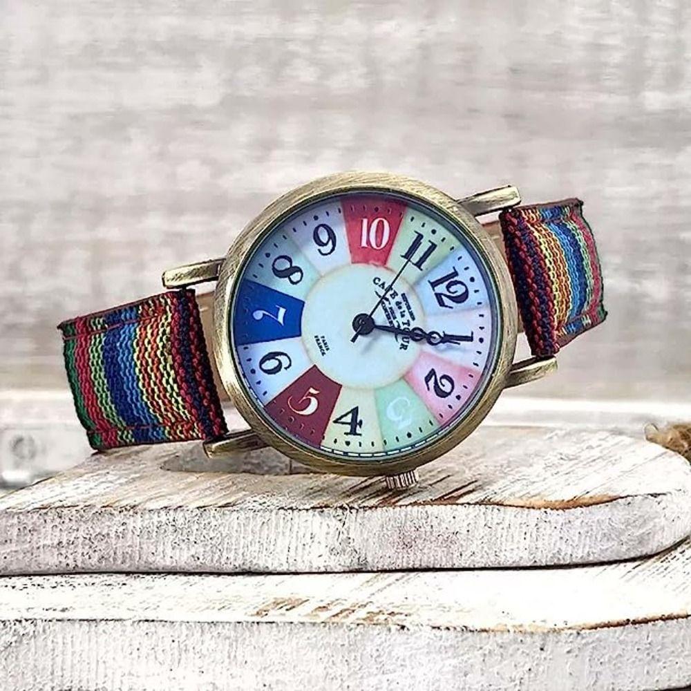 Boho Style Quartz Watch Multicolor Bohemian Watch New Design Wrist Watches  Women Girls