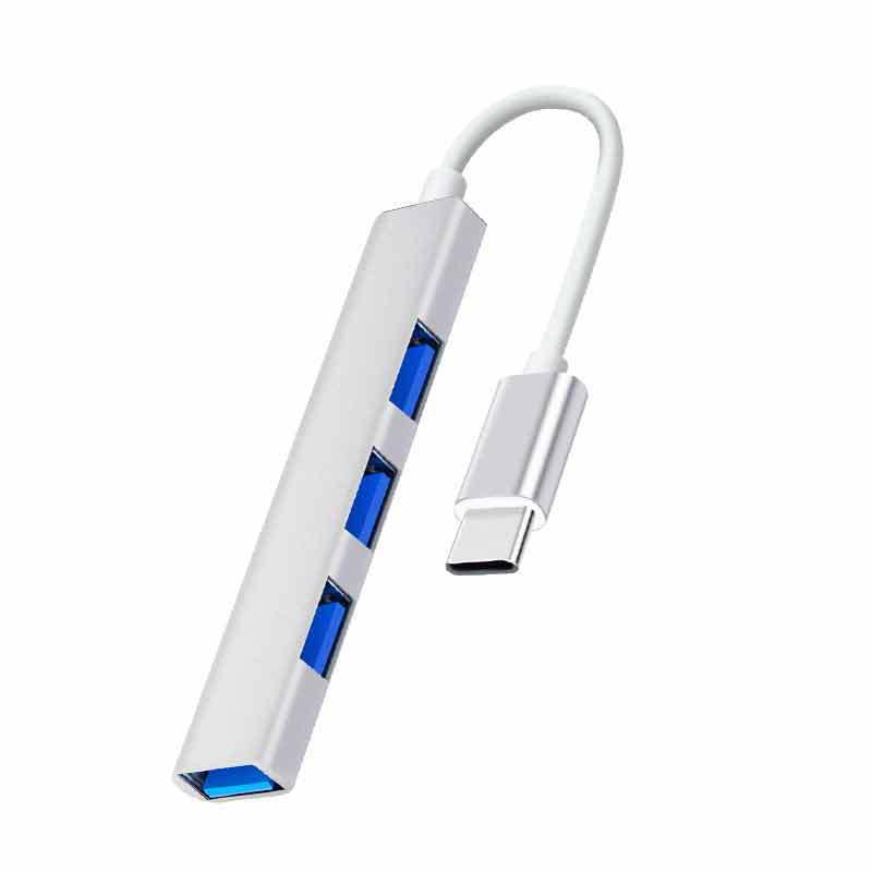 4-портовый USB 3.0 Type-C хаб-разветвитель для ноутбуков