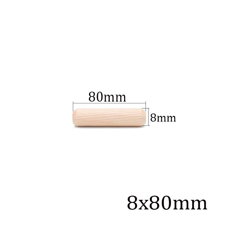 100/50 шт. Дюбель для деревообработки, штифты для рукоделия, набор стержней, мебельный штифт, штифт для деревянного шкафа, ящика, круглая рифленая древесина