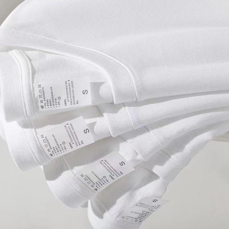 Футболка унисекс из плотного чистого хлопка плотностью 230 г, белая, с открытыми плечами