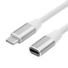 Кабель-удлинитель Type C USB 3.1 USB-C Папа к Маме 1м Кабель для зарядки и передачи данных