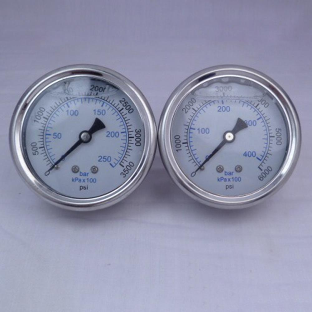 1pc Pressure Washer Pressure Gauge Dual Dial Design Pressure Gauge For Pressure Washers Accesso 0-3500PSI 0-6000PSI 0-10000PSI