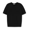 TRADCLUB [2Pack] Soft Round Short Sleeve Knit (4 Colors) (Type B)