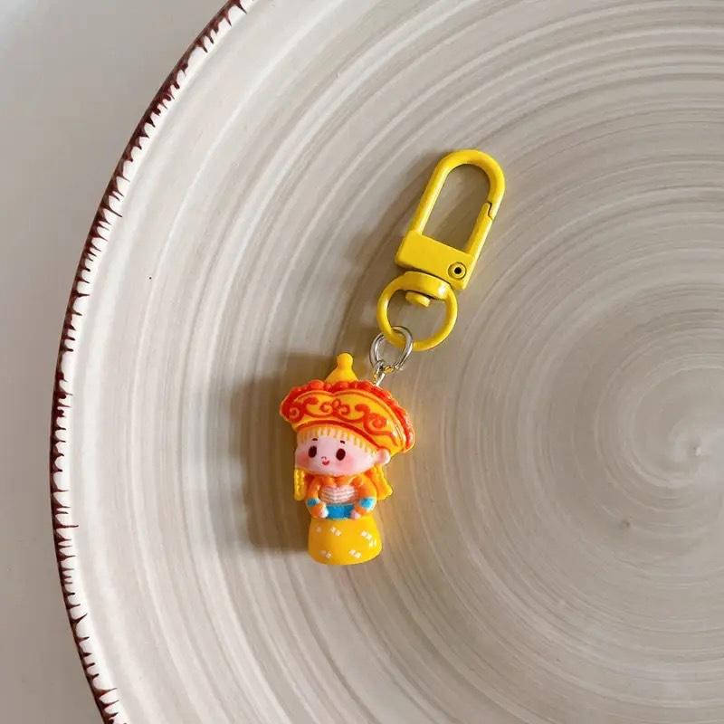 Милые этнические стильные подвески для девочек из смолы брелок подвески трендовый брелок для сумки подвески аксессуары