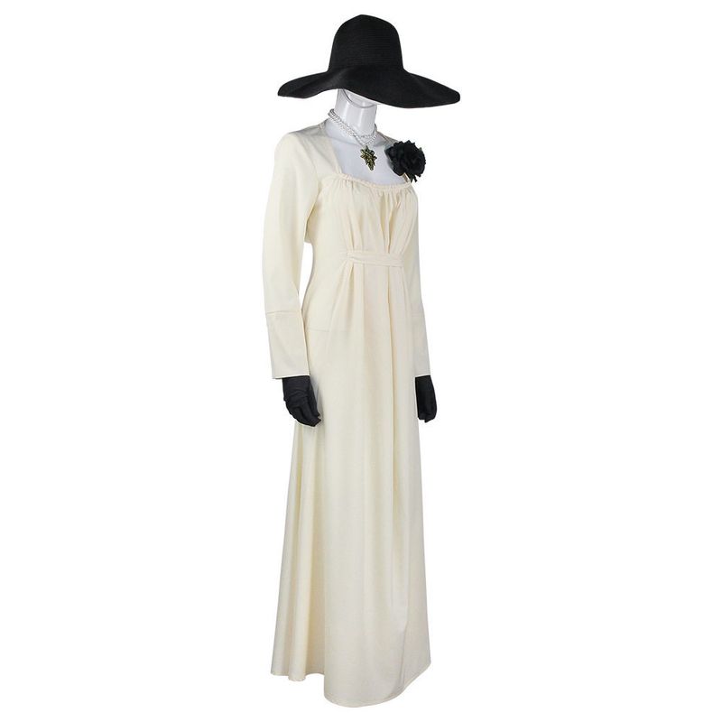 Halloween Cosplay Costume Resident Evil 8 Village Vampire Lady Dimitrescu Cosplay Costume
